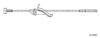 CABOR 17.0686 Cable, parking brake